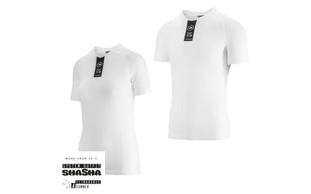 Assos Skinfoil Shortsleeve Summer Base Layer - Hvid product image