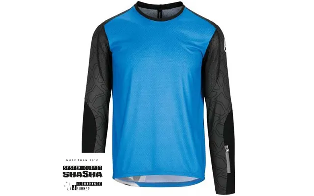 Assos Trail Ls Jersey - Blå