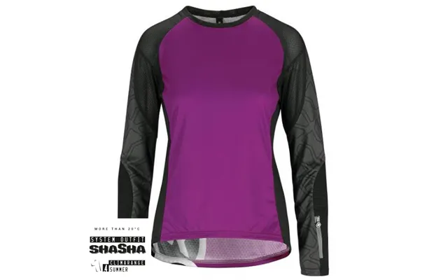 Assos Trail Women Ls Jersey - Purple product image