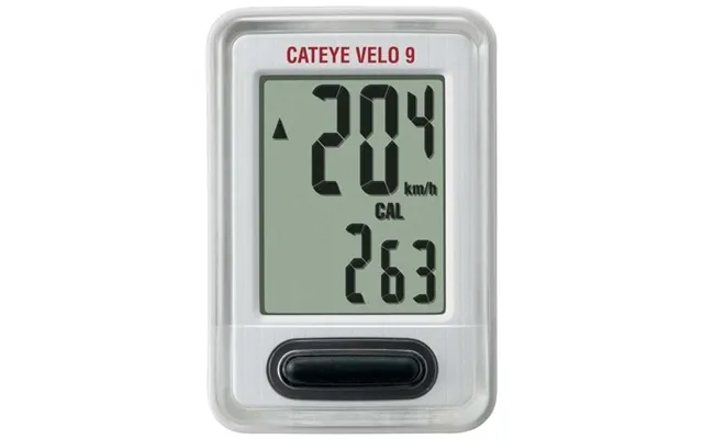 Cat Eye Velo 9 Vl-820 Bike Computer - White product image