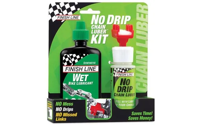 Finish Line No-drip Flaske Plus Wet Lube 12cl