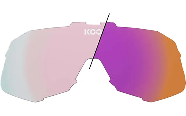 Koo Demos Replacement Glasses - Photo Fuchsia Mirror