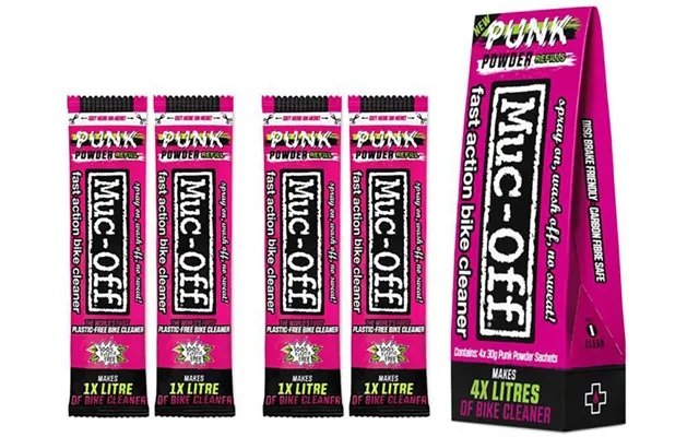 Muc-off Punk Powder Bike Cleaner - 4 X 30g