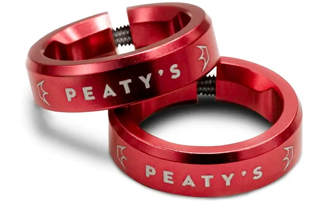 Peaty's Monarch Grip Lock Ring - Red