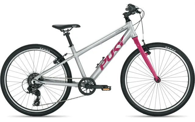 Puky Ls-pro 24 Alu 24 - Sølv Lyserød