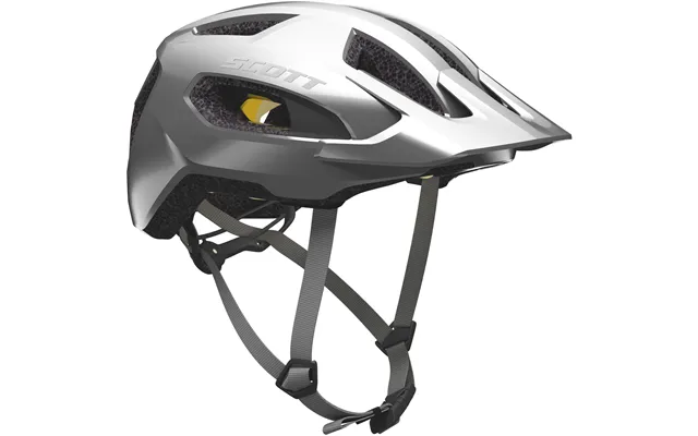Scott Supra Plus Mips Hjelm - Sølv