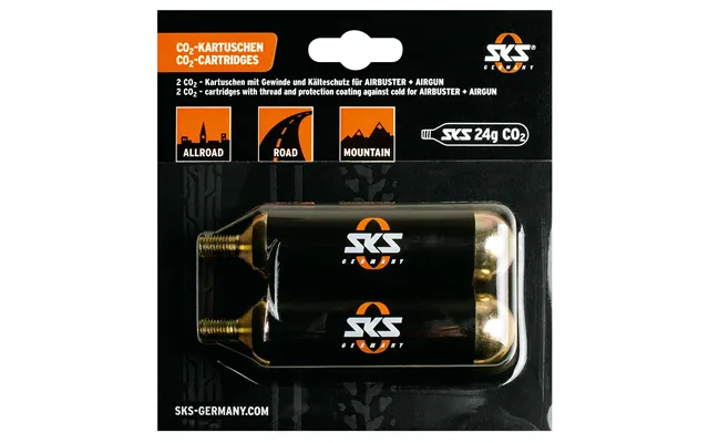 Sks Co2 Patron 24g Til Airboyairbuster M.v. 2 Stk.