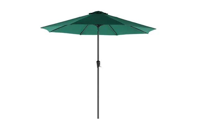 Haveparasol Ø3 M Med Krank - Rund Ø 300 Cm Parasol