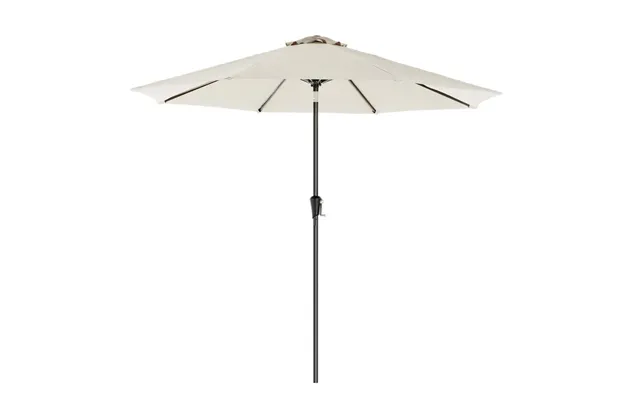 Haveparasol Ø3 M Med Krank - Rund Ø 300 Cm Parasol