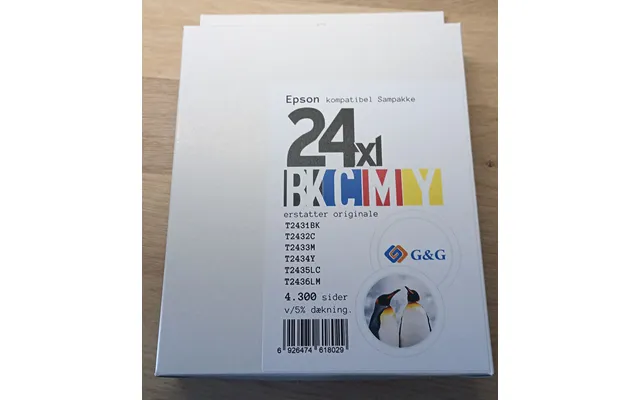 Epson 24xl Blækpatroner 6 Stk.