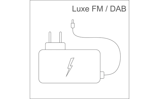 Vækkeur Med Lys - Adaptor Til Lumie Bodyclock Luxe Fm Dab