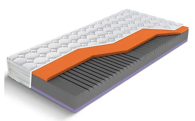 Crown 2 Zonet Cold Foam Mattress 70-180 Cm Wide With Built-in Top Mattress - Medium Hard 160 Cm 200 Cm product image