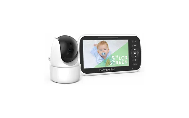 Babymonitor M. Kamera - 5 Tommer Skærm