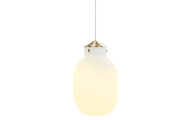 Raito 22 Pendant White Brass - Design Lining Thé People product image