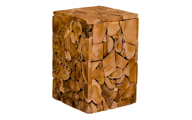 Mosaic Teak Taburet