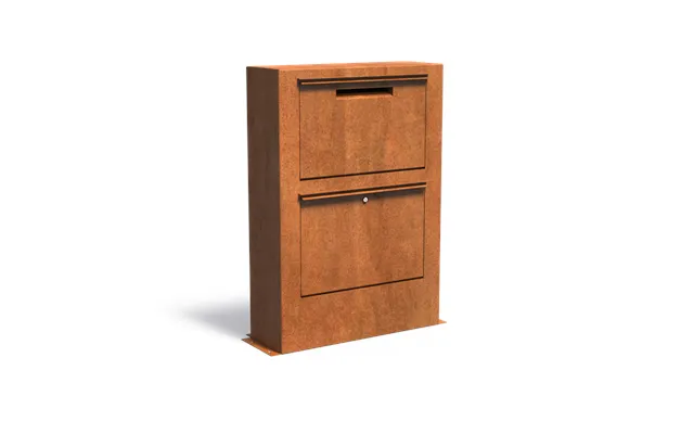 Mailbox Corten Steel Model Paca To Post Past, The Laws Packages product image