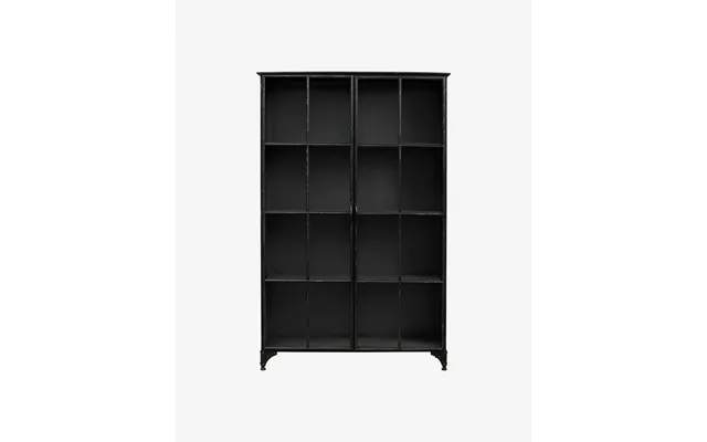 Vitrineskab I Jern - 2 Døre 185ã 120 Cm