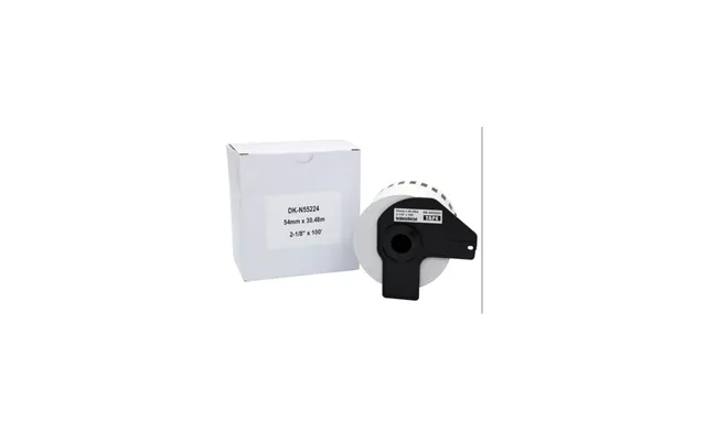 Outlet Brother Dk55224 Ikke Klæbende Etiketter 54mm X 30.5m Kompatibel