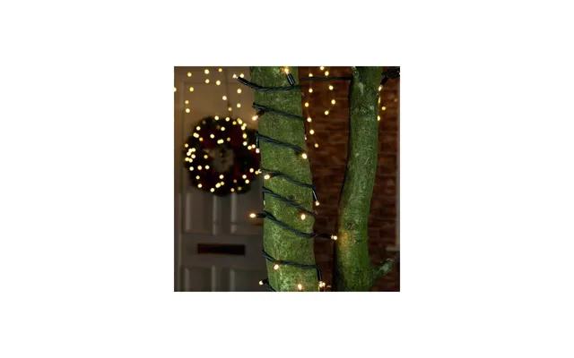Outlet Connect Pro Udendørs Led Lyskæde Med Twinkle I Varm Hvid - 10 Meter