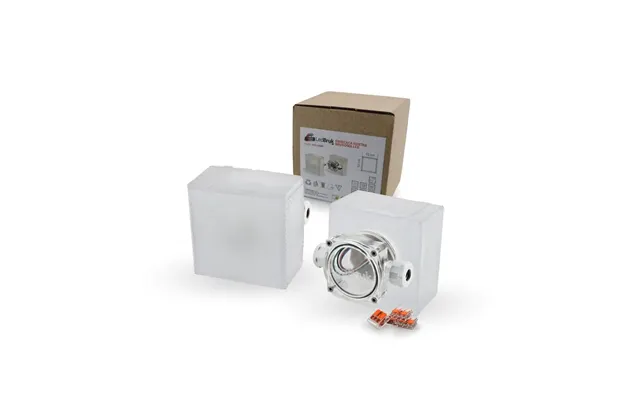 Outlet Led Sten Til Belægning 100x100x60 Mm I Rgbw - 24v