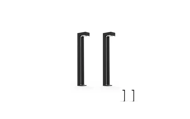 Outlet Raxon Tomcat Solcelle Havelamper I Sort, Ip65 - 2-pak