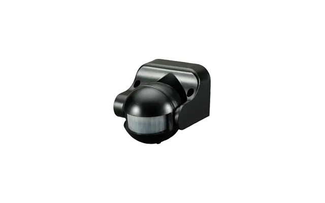 Outlet Udendørs Pir Bevægelsessensor Ip44, 230v - Sort