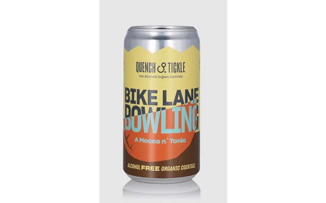 Quench & Tickle Bike Lane Bowling Organic Cocktail - Mocca And Tonic 0%