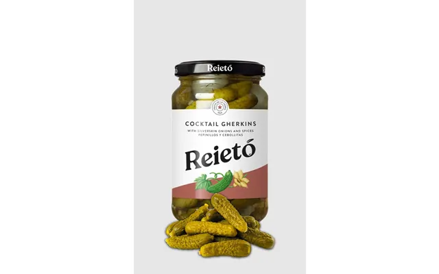 Reietó Syltede Cornichoner 345g 190g Drænet Vægt