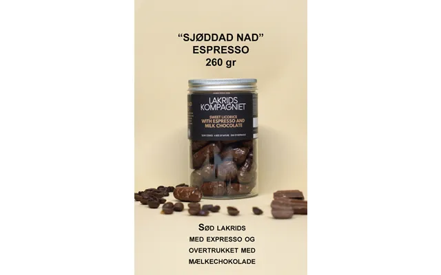 Sjøddad Nad Espresso 260g Lakridskompagniet