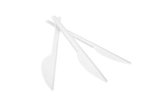 Plastkniv Genanvendelig 17 Cm - 100 Stk I Plastik