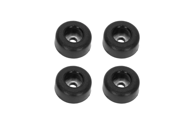4 X Antislip Gummifod. 25 X 11 Mm.