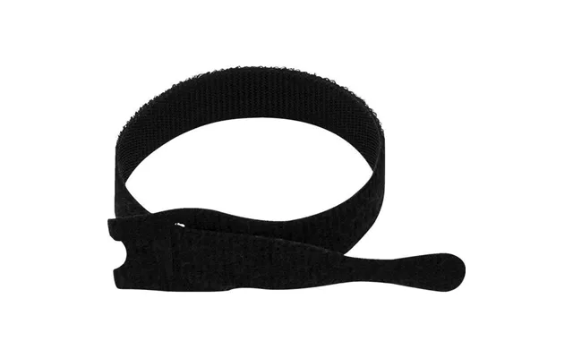 50 Stk. Velcro Kabelstrop. 20 X 2,0 Cm. Sort
