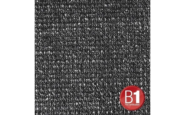 Adam Hall Gauze, Material 100 3x4m With Eyelets, Black - 0155 X 34 B