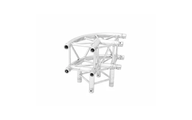 Alutruss 6082 Firkant Truss. 3-vejs Afrundet Hjørne. 90 . 50 Cm
