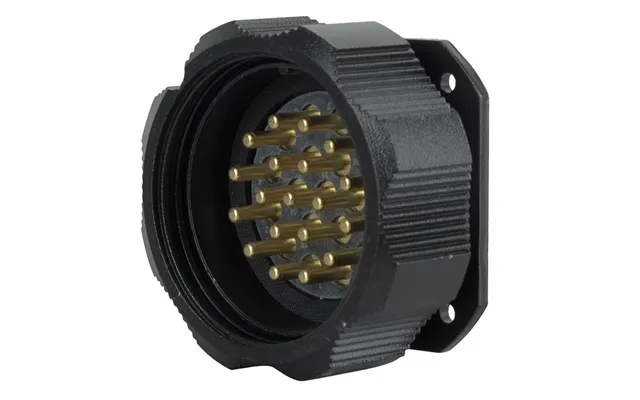 Amphenol Socapex 19-pin Han-chassis-stik