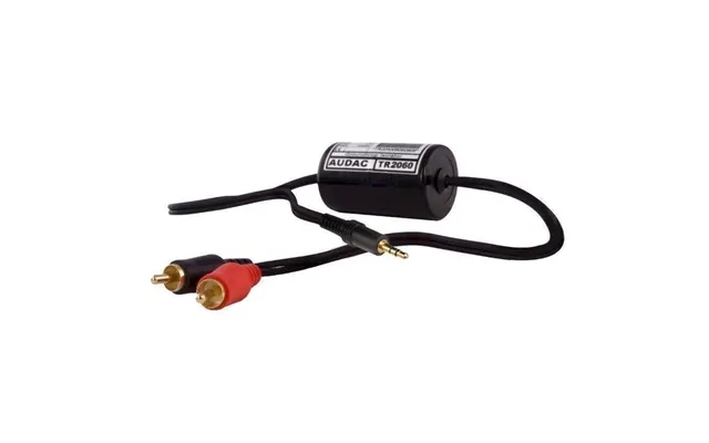 Audac Isolation Transformer 3.5 Mm Jack Han Rca Han
