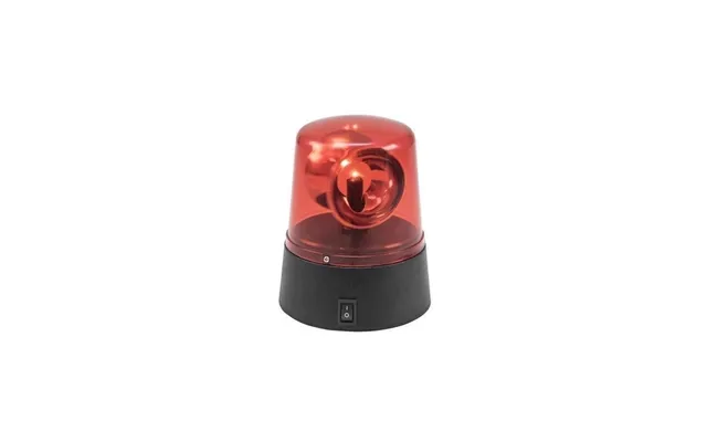 Eurolite Mini Led Politiblink. Usb Batteri. Rød