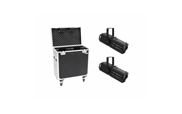 Eurolite Sæt 2 X Led Pfe-100 Rgbw Case