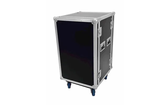 Flightcase Rack. 18 Unit. 45 Cm. Professionel Kvalitet. Med Hjul