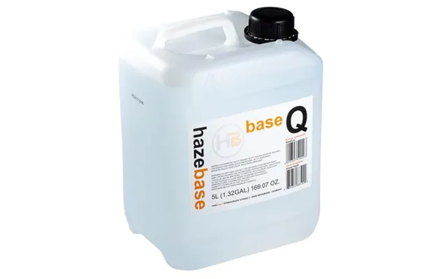 Hazebase Base*q. Vandbaseret Røgvæske. 5 Liter