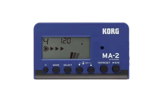 Korg Ma-2-blbk Metronome - Blue And Black.