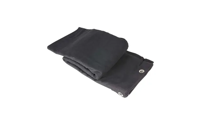 Molton Bagtæppe. 300 G M . 3 X 4 Meter Bxh . Sort