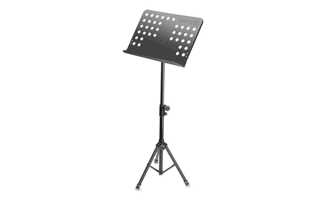 Nodestativ Med Sort Perforeret Stålplade. Gravity Ns 411