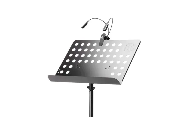 Nodestativ Med Sort Perforeret Stålplade Og Led Lys