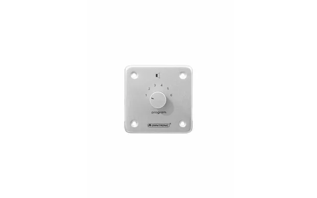 Omnitronic Pa Program Selector Mono Sil
