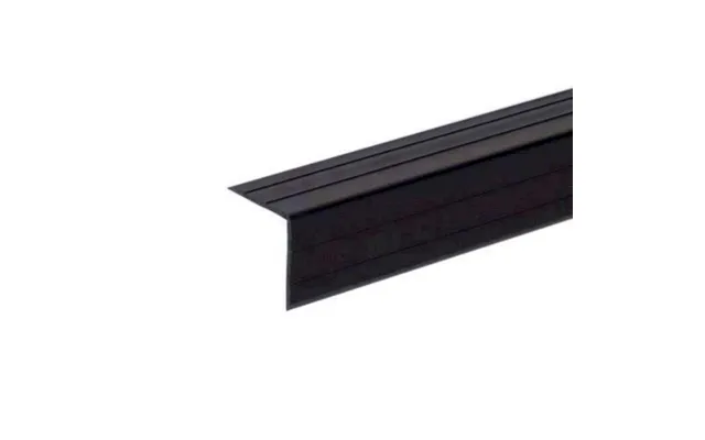 Plast Kantliste 22 X 22 Mm. 2 Meter. Sort
