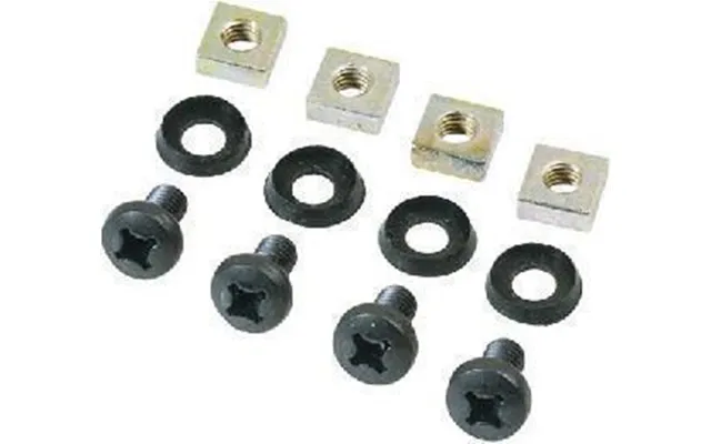Rackskruesæt - M6 X 12 Mm. 2 Sæt Tilbage
