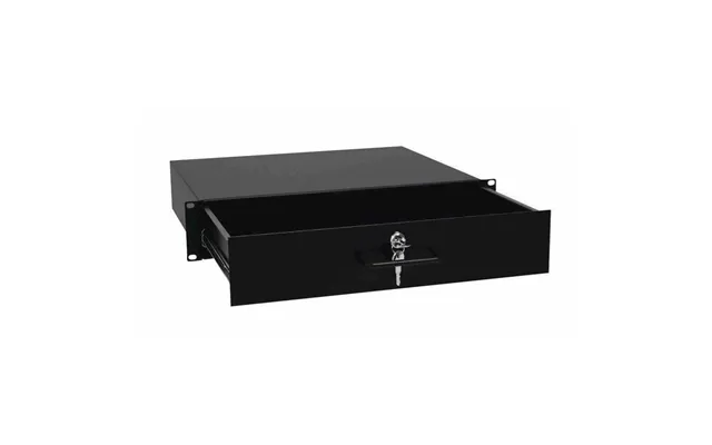 Rackskuffe I Stål. 2 Unit. Dybde 36 Cm. Med Lås
