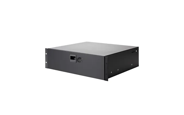 Rackskuffe I Stål. 3 Unit. Dybde 39,2 Cm. Med Kodelås