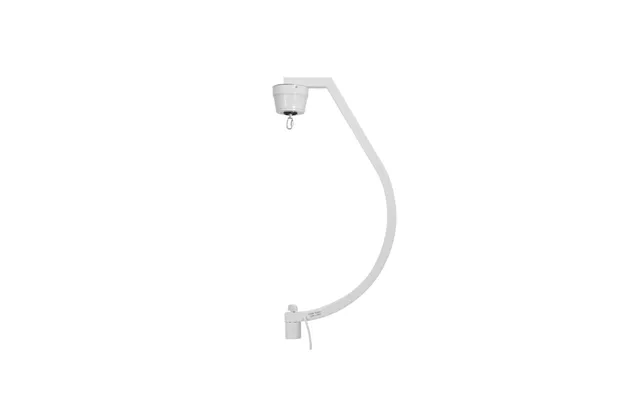 Spejlkugle Beslag Til Stativ. Med Motor. Max. 50 Cm. Hvid